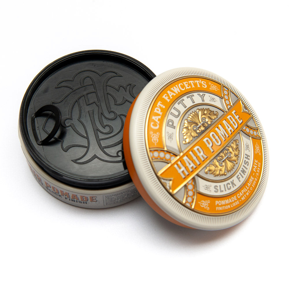 captain-fawcett-putty-pomade-strong-hold-natural-finish image 7