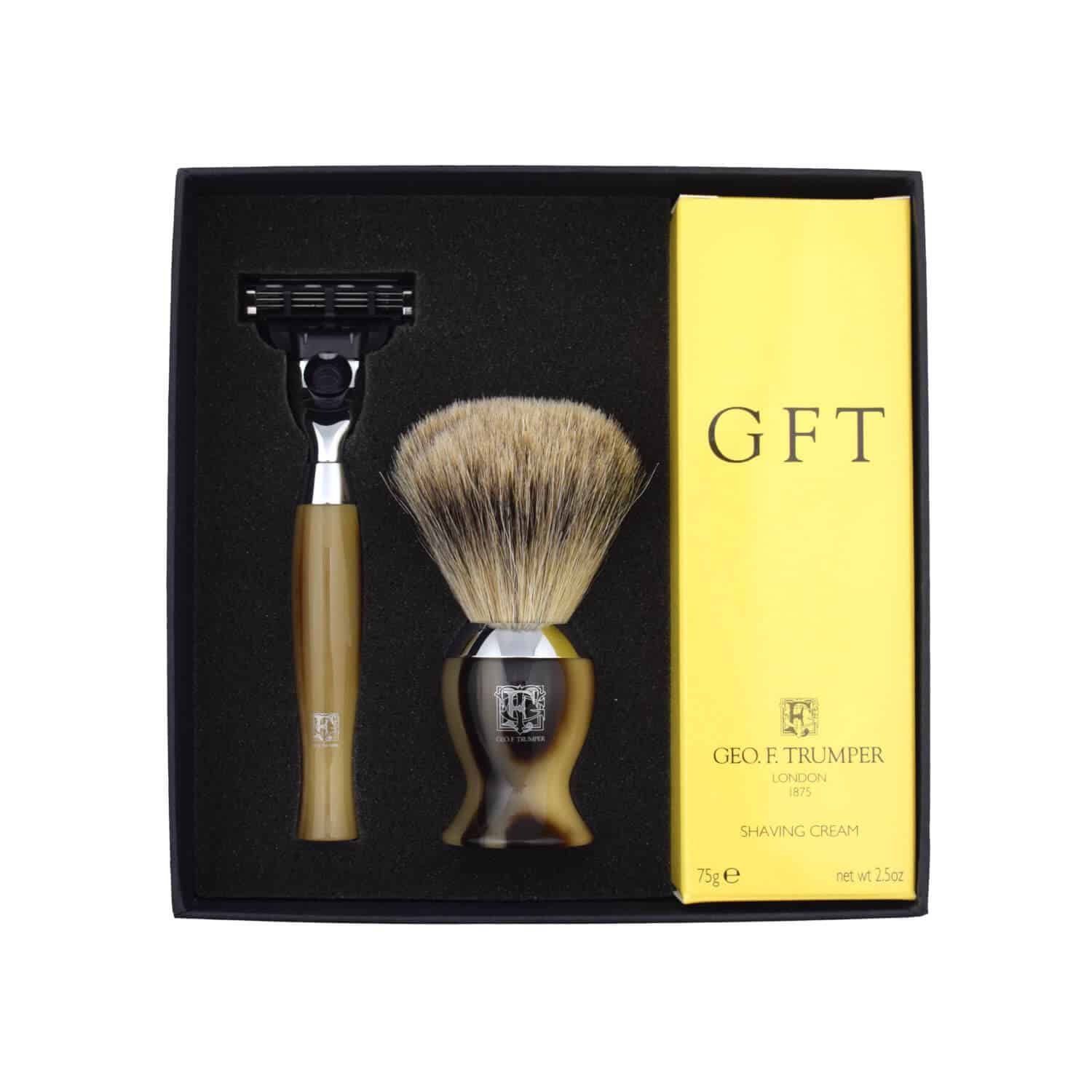 geo-trumper-mach-3-shaving-gift-set-rasier-set image 1
