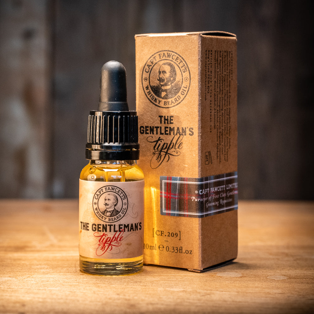 captain-fawcett-whisky-beard-oil-10ml-travel-size-bart-l image 2