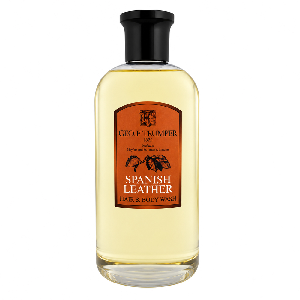 geo-f-trumper-spanish-leather-hair-body-wash image 1