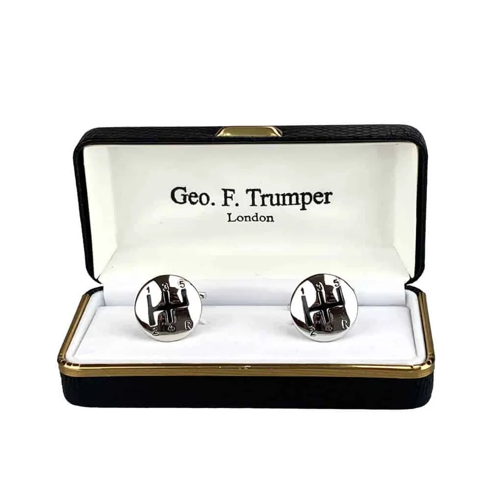 geo-trumper-gear-lever-cufflinks-manschettenkn-pfe image 1
