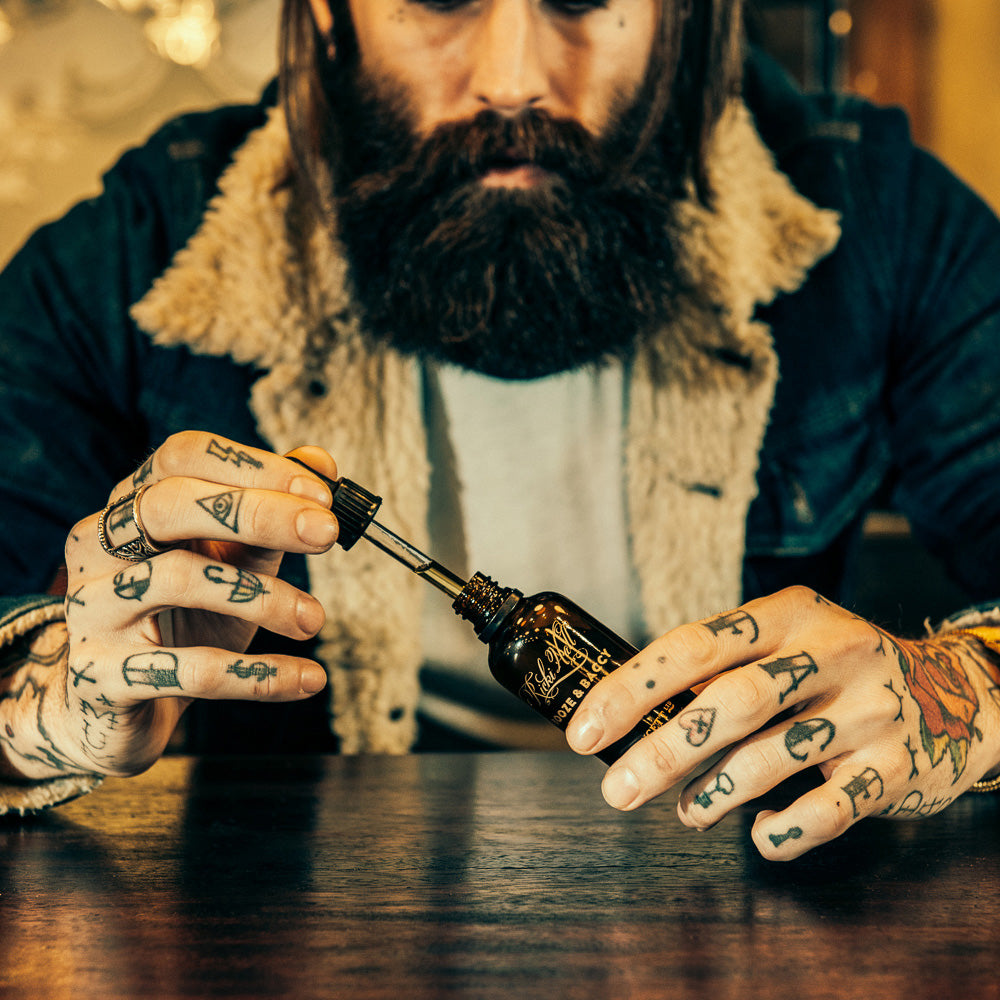 captain-fawcett-booze-baccy-beard-oil-50ml-ricki-hall-bart-l image 6