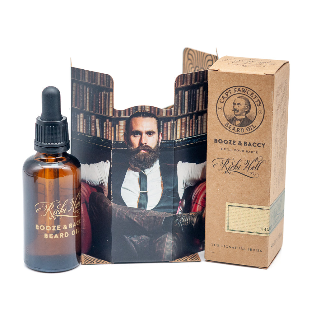 captain-fawcett-booze-baccy-beard-oil-50ml-ricki-hall-bart-l image 2