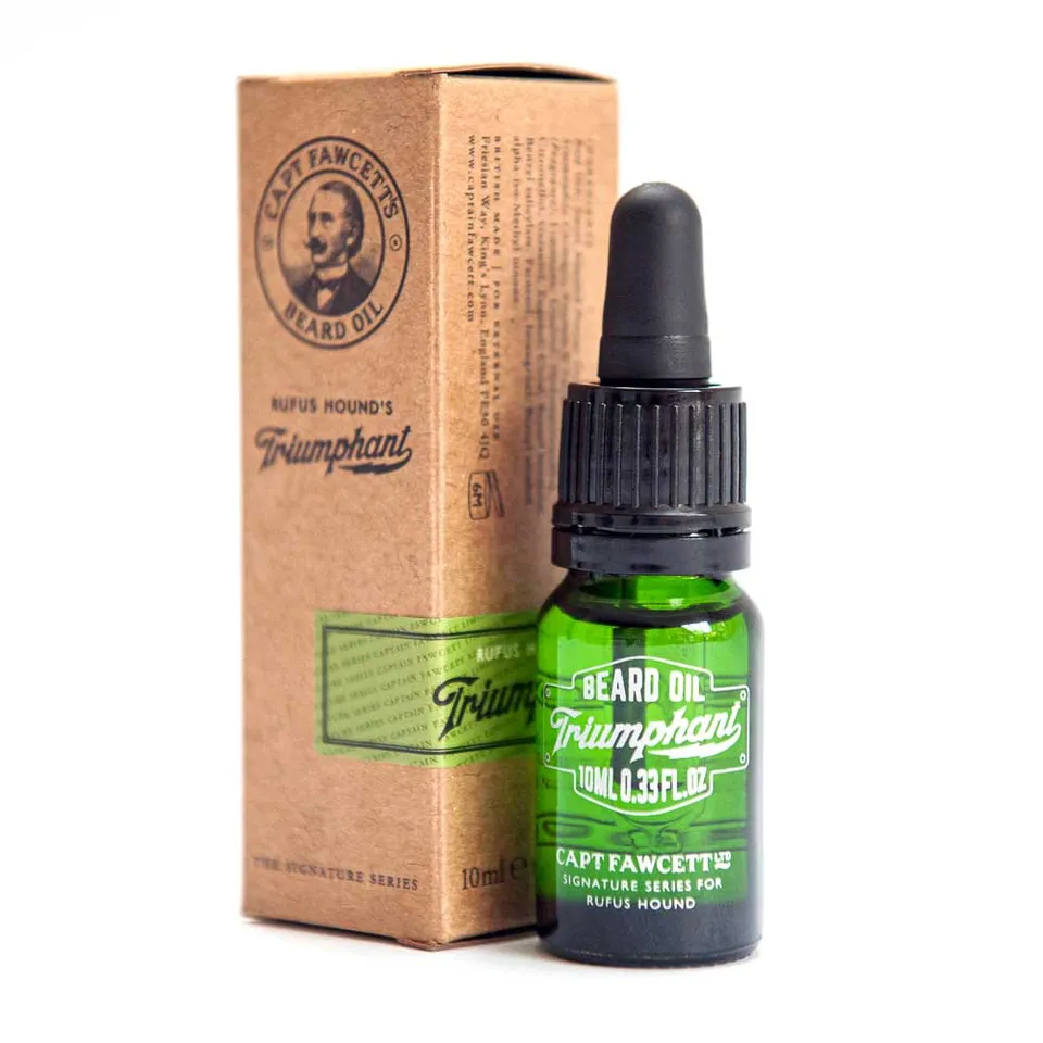 captain-fawcett-triumphant-beard-oil-10ml-travel-size image 1