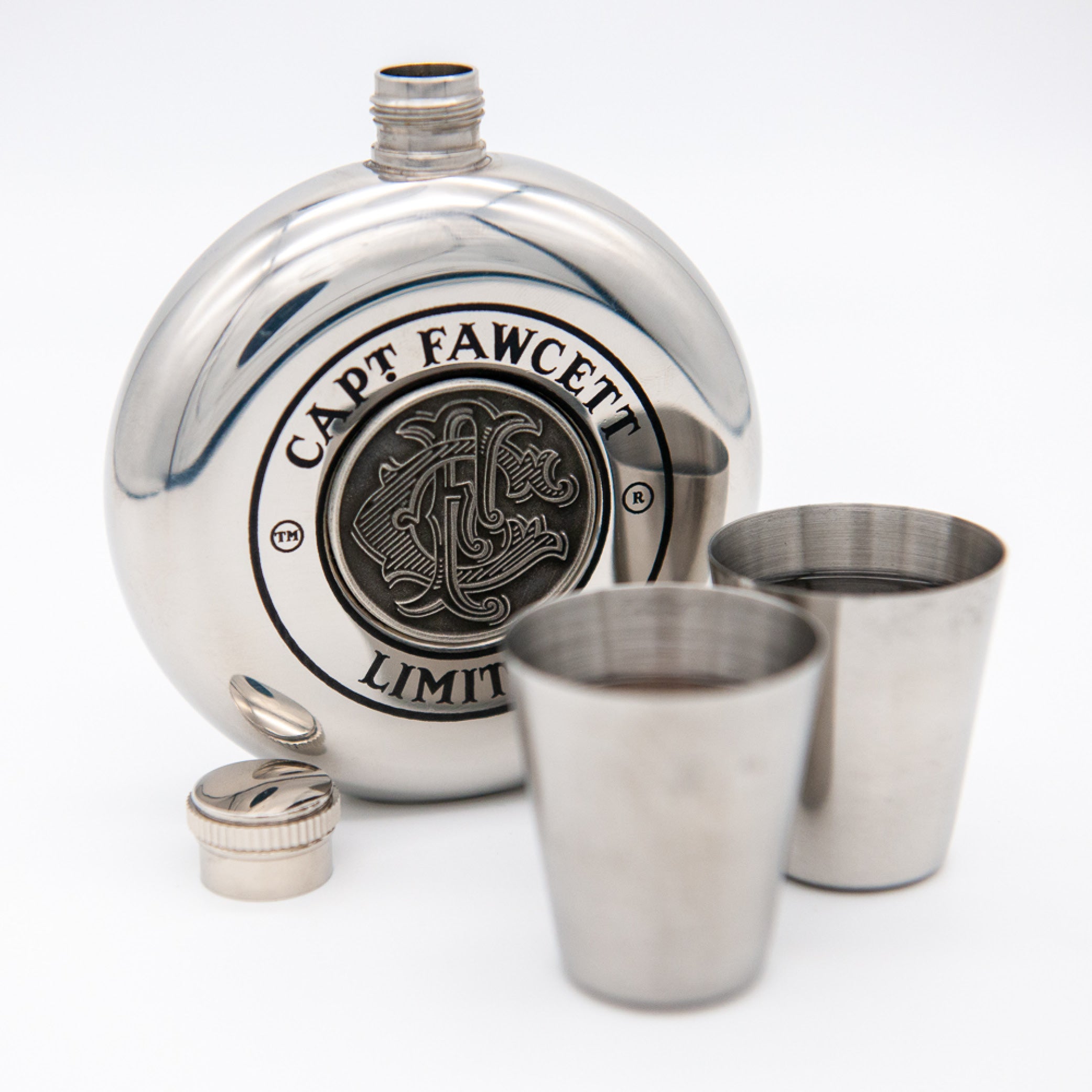 captain-fawcett-limited-edition-hip-flask-2025-edelstahl-flachmann image 2