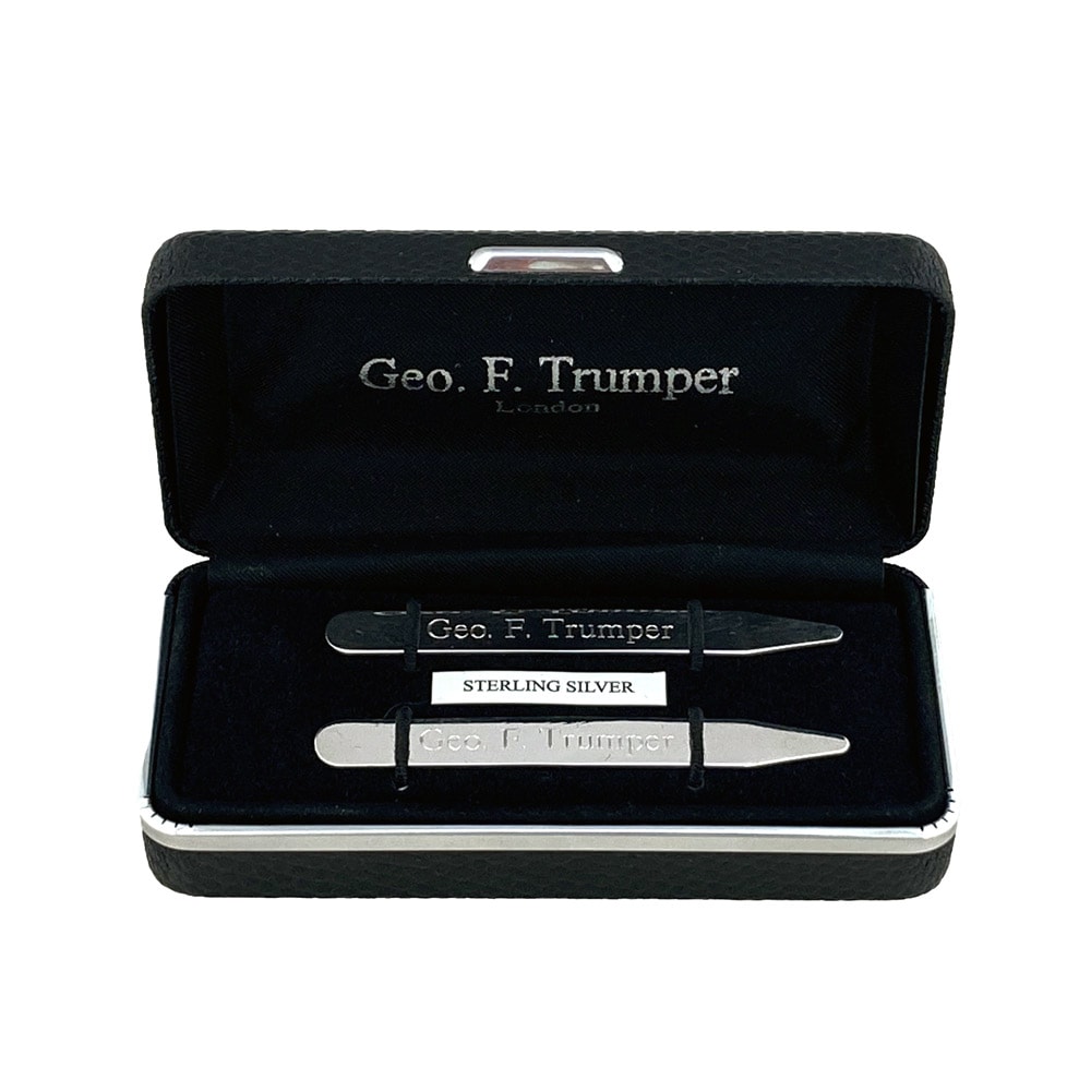 geo-trumper-sterling-silber-kragenst-bchen-mit-etui image 2