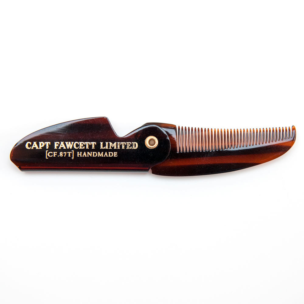captain-fawcett-folding-pocket-moustache-comb-cf-87t-klappkamm image 2