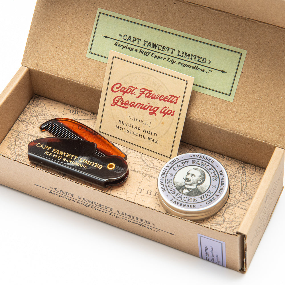captain-fawcett-moustache-wax-folding-pocket-comb-set-cf-87t image 6