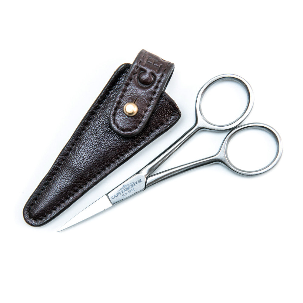captain-fawcett-hand-crafted-grooming-scissors-cf-19t-bartschere image 1