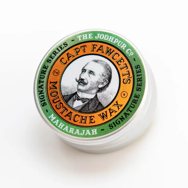 captain-fawcett-maharajah-moustache-wax-schnurrbartwachs image 1