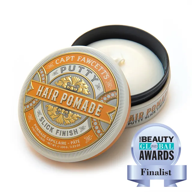 captain-fawcett-putty-pomade-strong-hold-natural-finish image 1