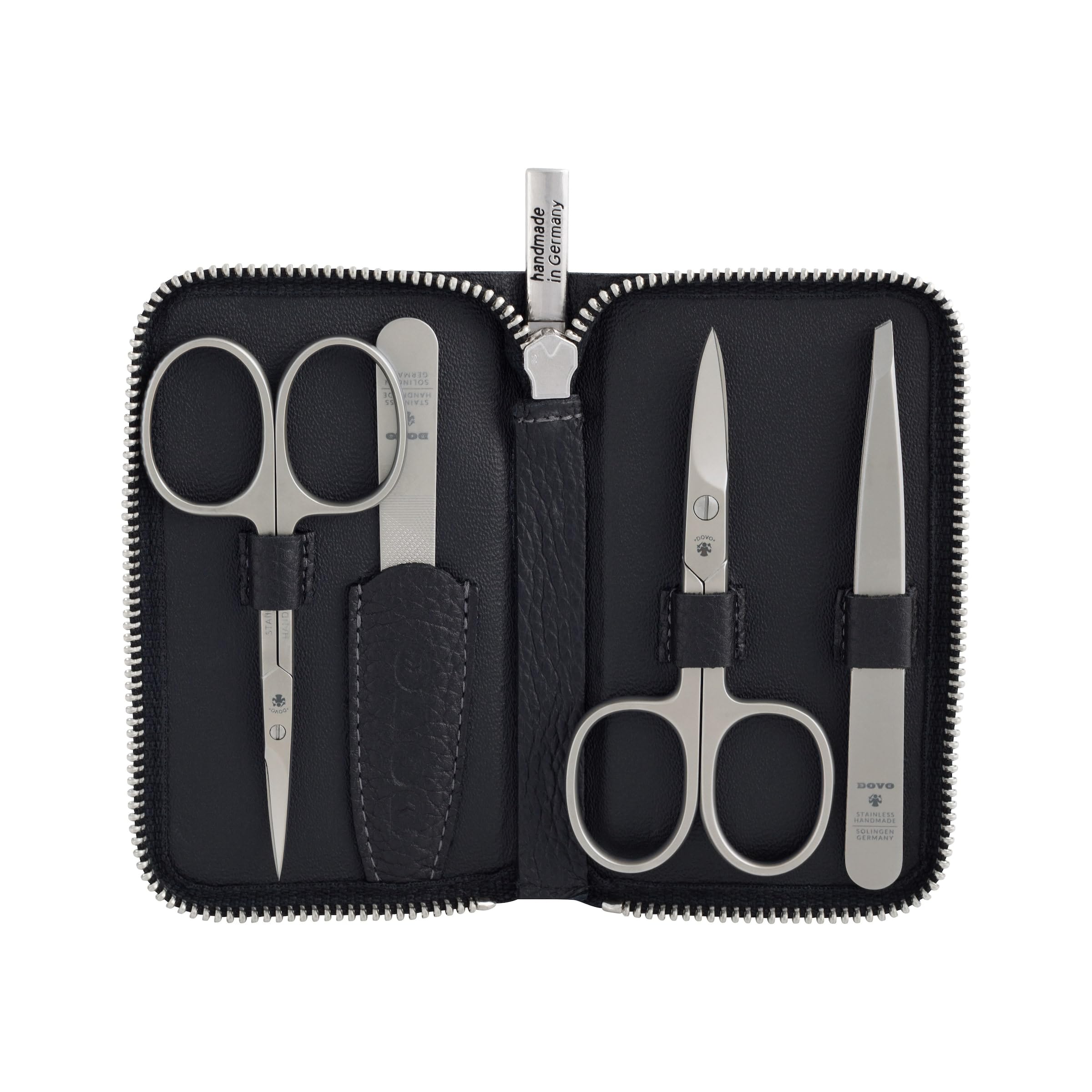 dovo-set-5-nagelpflegeset-4-teilig-im-lederetui image 1