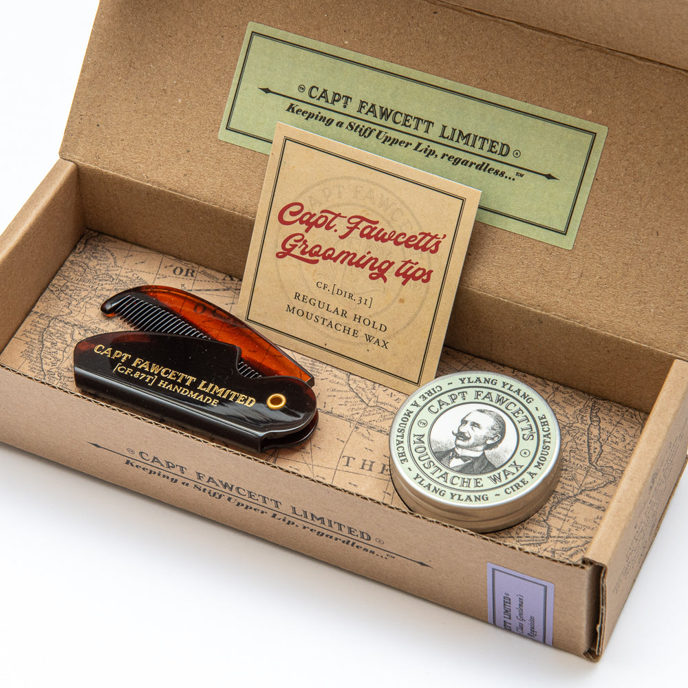 captain-fawcett-moustache-wax-folding-pocket-comb-set-cf-87t image 3