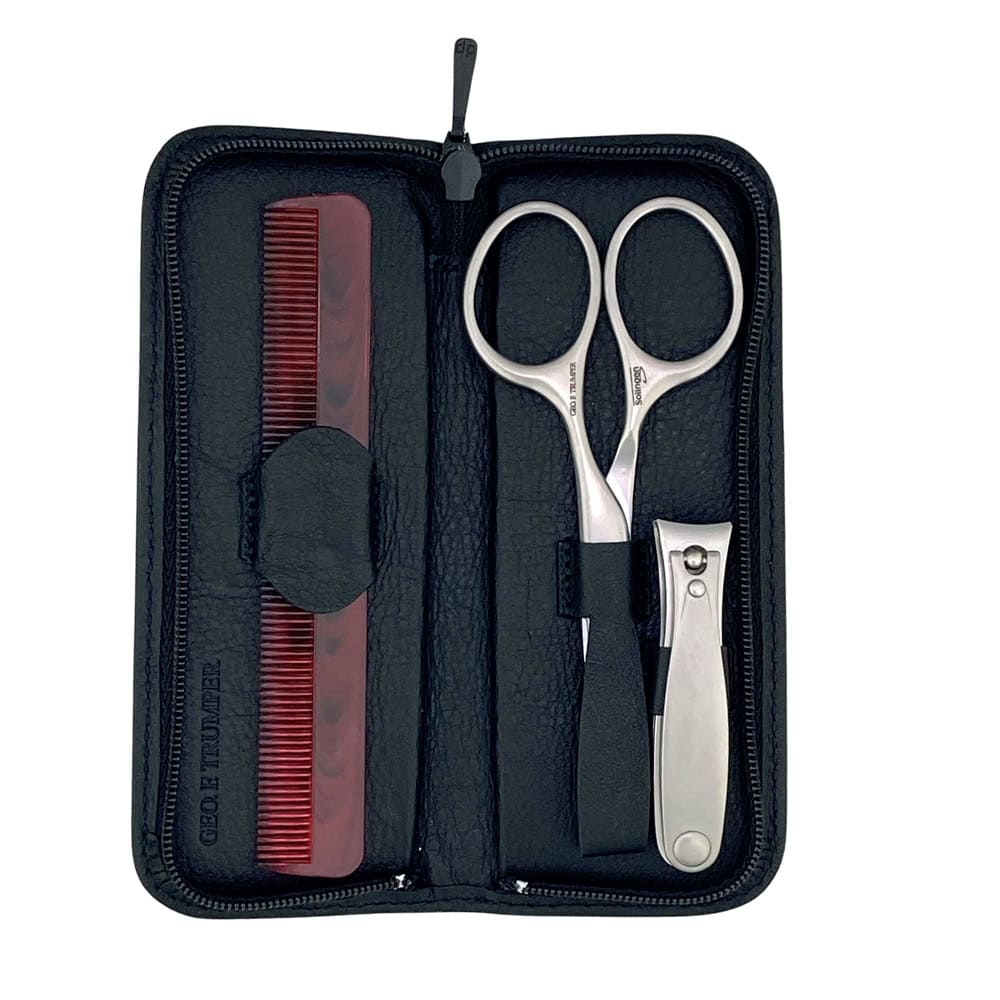 geo-trumper-heritage-black-3-teiliges-bart-schnurrbart-set image 1