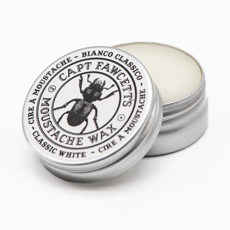 captain-fawcett-bianco-classico-moustache-wax-f-r-graue-schnurrb-rte image 1