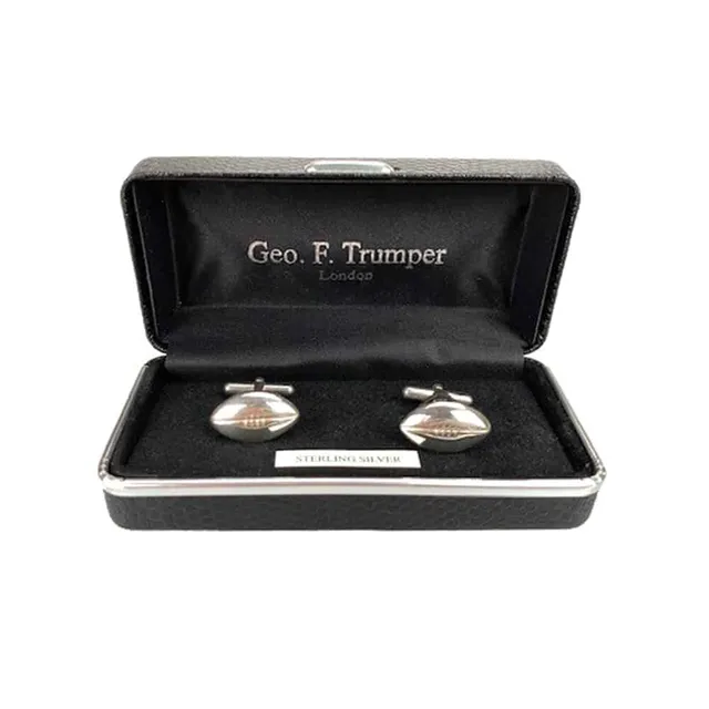 geo-trumper-rugby-ball-manschettenkn-pfe-aus-sterling-silber image 1
