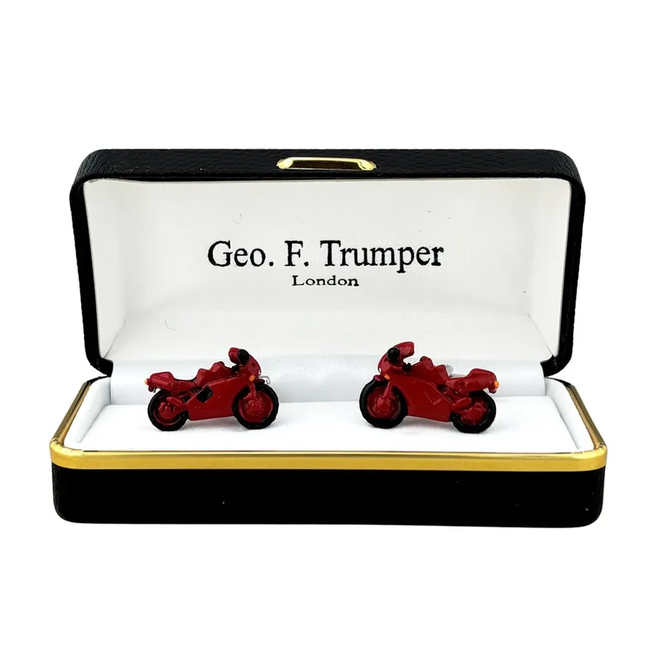 geo-trumper-red-motorcycle-manschettenkn-pfe-geschenk image 1
