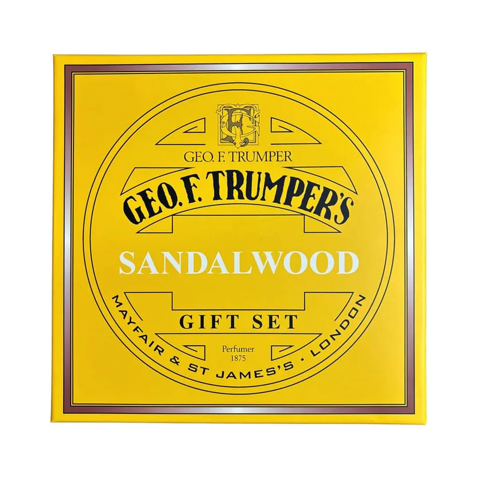geo-trumper-sandalwood-geschenkset-cologne-rasiercreme-duschgel-deo image 1