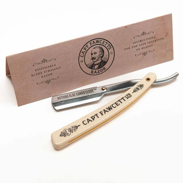 captain-fawcett-disposable-blade-straight-razor-shavette image 1