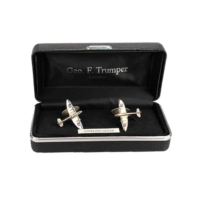 geo-trumper-sterling-silver-spitfire-manschettenkn-pfe image 1