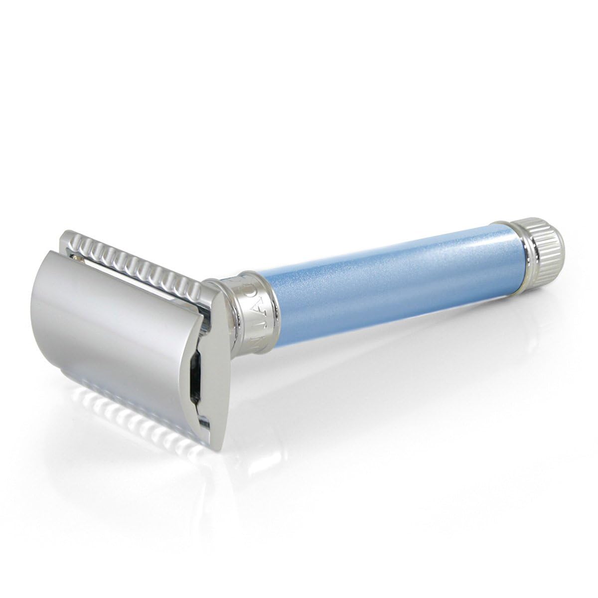edwin-jagger-delbe14bl-klassischer-sicherheitsrasierer-double-edge-langer-griff- image 1