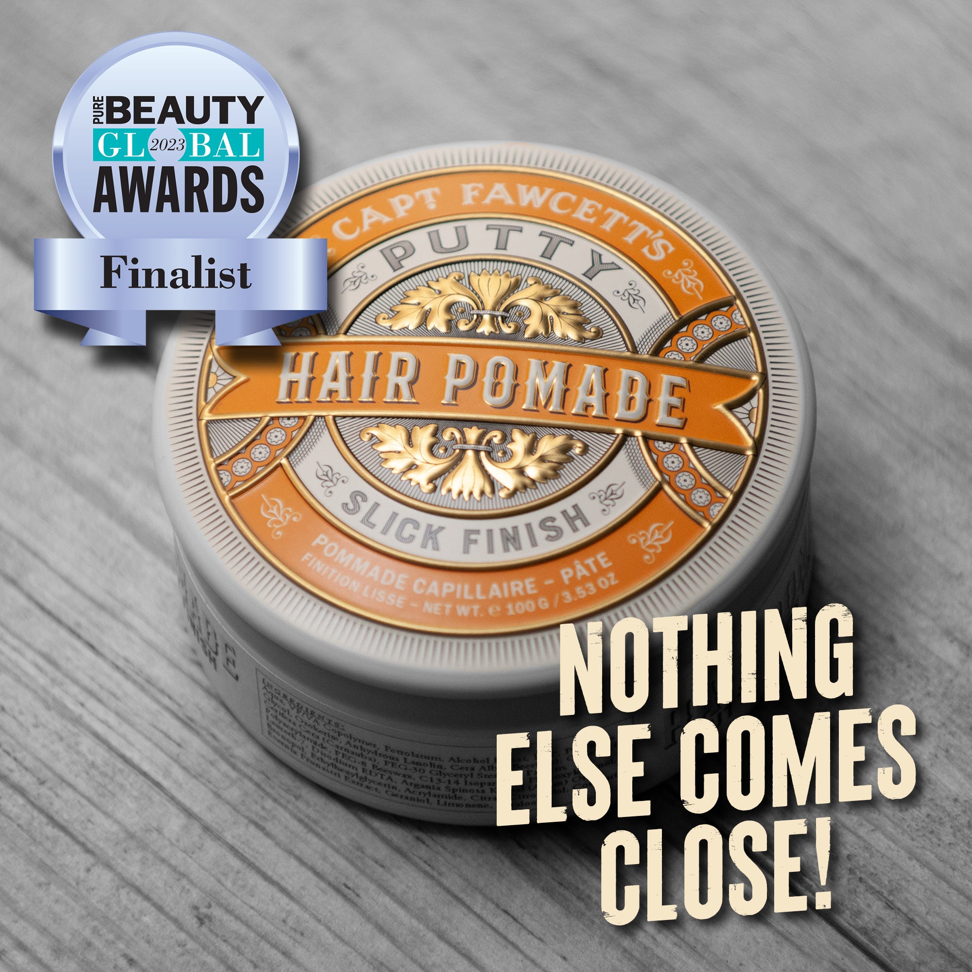captain-fawcett-putty-pomade-strong-hold-natural-finish image 6