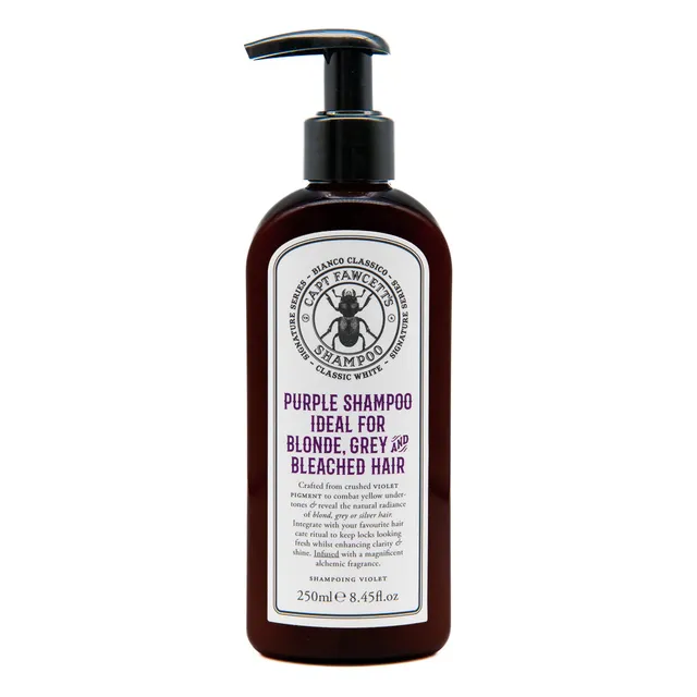 captain-fawcett-bianco-classico-purple-shampoo-silbershampoo image 1