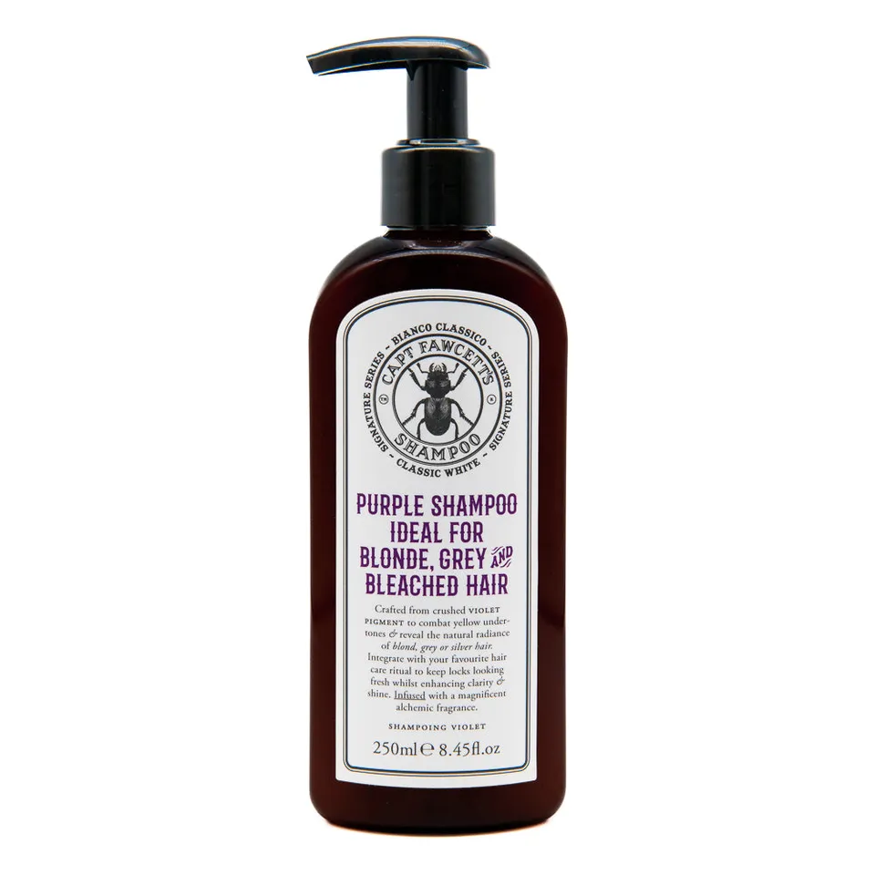 captain-fawcett-bianco-classico-purple-shampoo-silbershampoo image 1