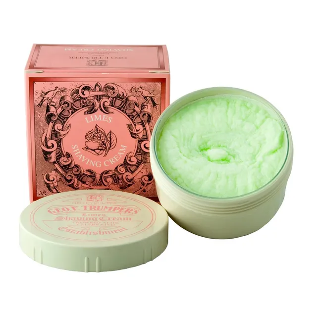 geo-f-trumper-extract-of-limes-soft-shaving-cream image 1