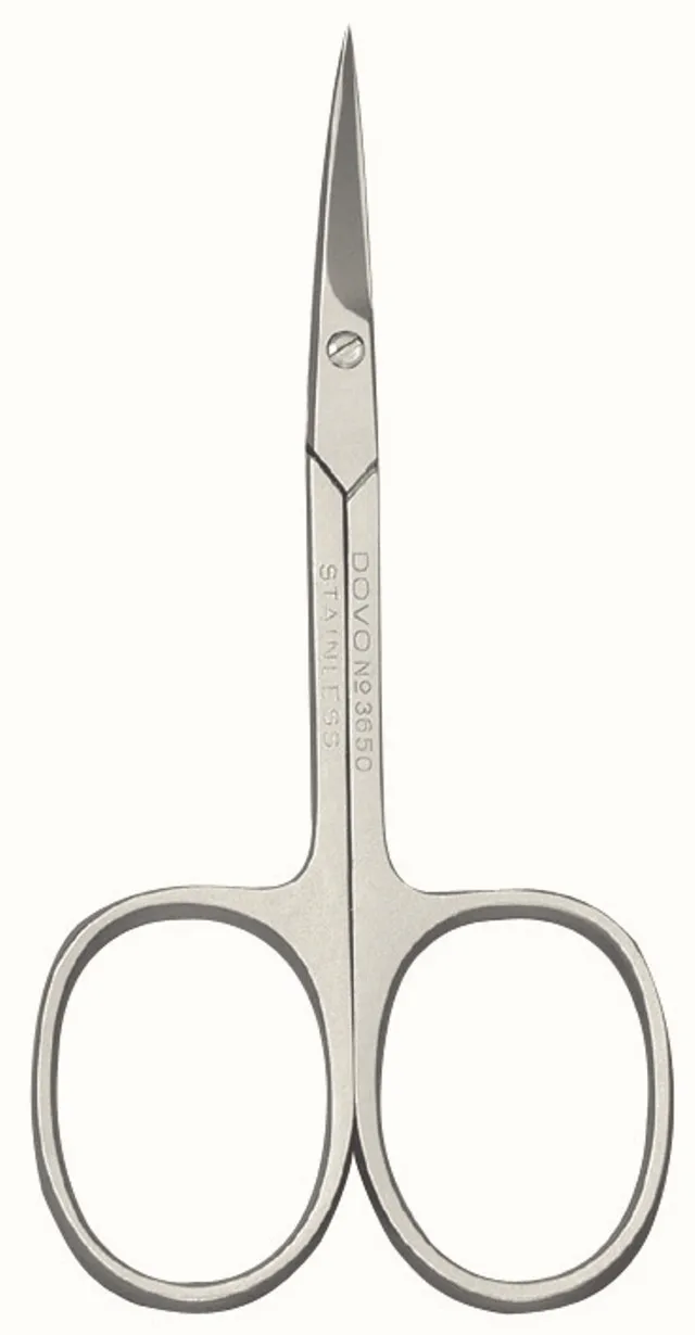 dovo-3650-hautschere-gebogen-9-cm-edelstahl-matt image 1