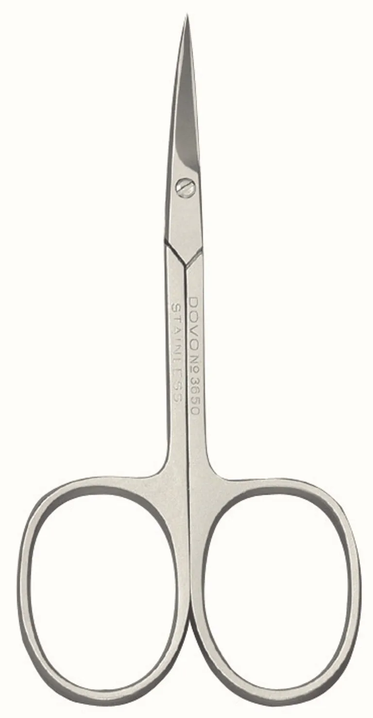 dovo-3650-hautschere-gebogen-9-cm-edelstahl-matt image 1