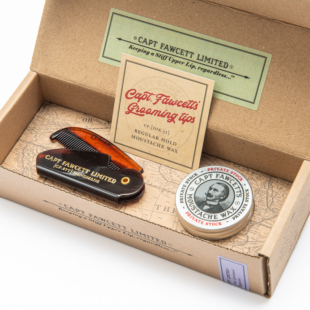 captain-fawcett-moustache-wax-folding-pocket-comb-set-cf-87t image 2