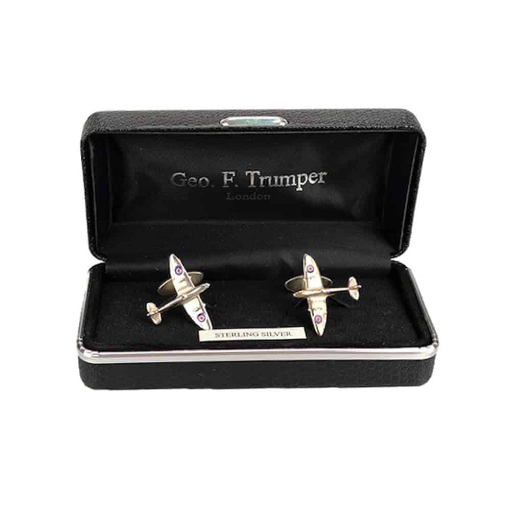 geo-trumper-sterling-silver-spitfire-manschettenkn-pfe image 1