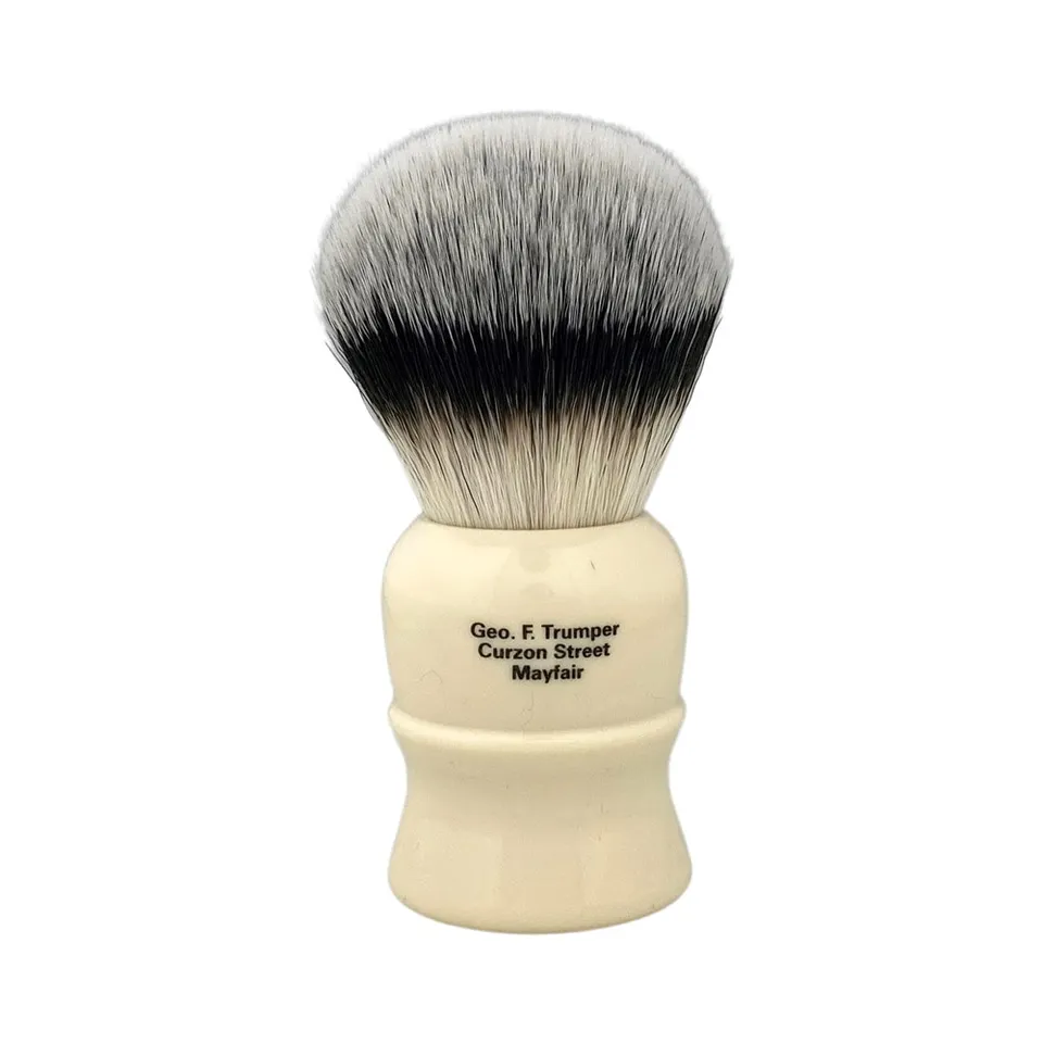 geo-trumper-41-synthetic-rasierpinsel-veganer-dachshaar-optik-nassrasur-pinsel image 1
