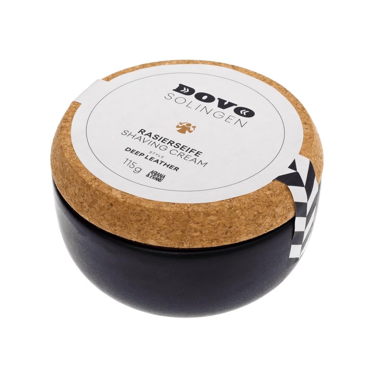 dovo-rasierseife-deep-leather-im-steingut-tiegel image 2