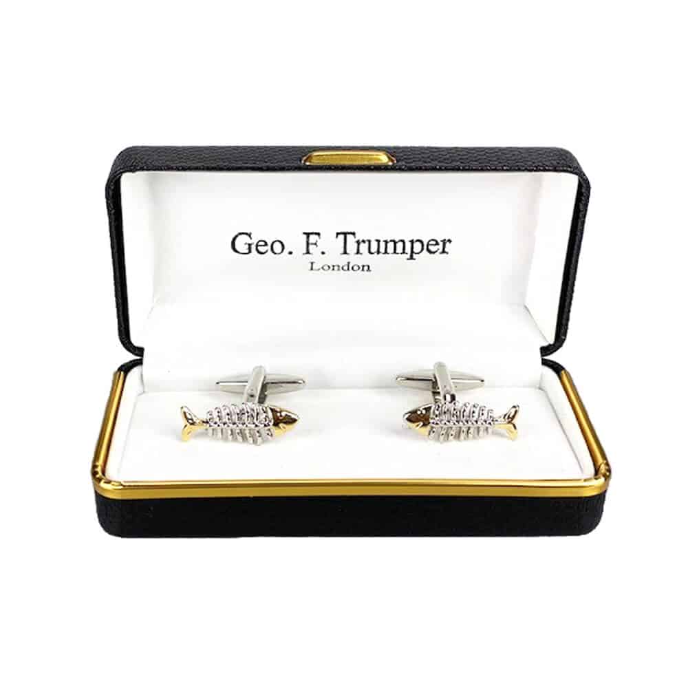 geo-trumper-fish-skeleton-manschettenkn-pfe image 1