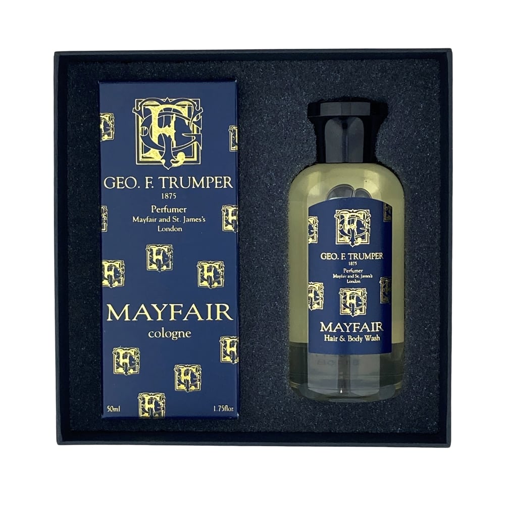 geo-f-trumper-cologne-bath-geschenkset-50ml-100ml-hair-body-wash image 1