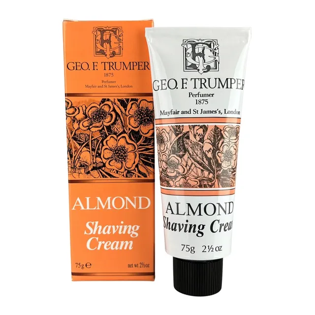 geo-trumper-almond-soft-shaving-cream-rasiercreme-mandel-75g-200g image 1