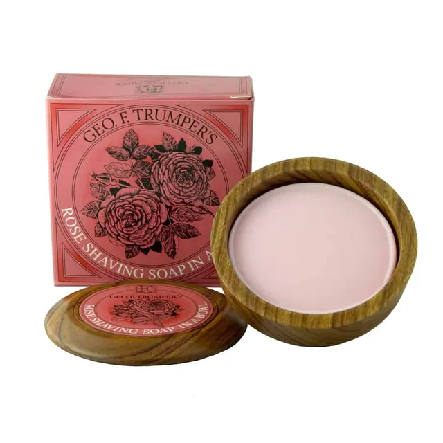 geo-trumper-rose-hard-shaving-soap-rasierseife-f-r-sensible-haut image 1