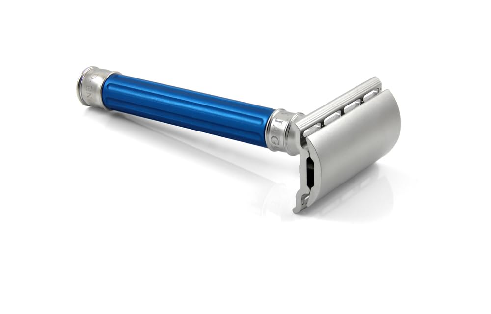 edwin-jagger-3one6-de-rasierhobel-edelstahl-blau-eloxiert image 2