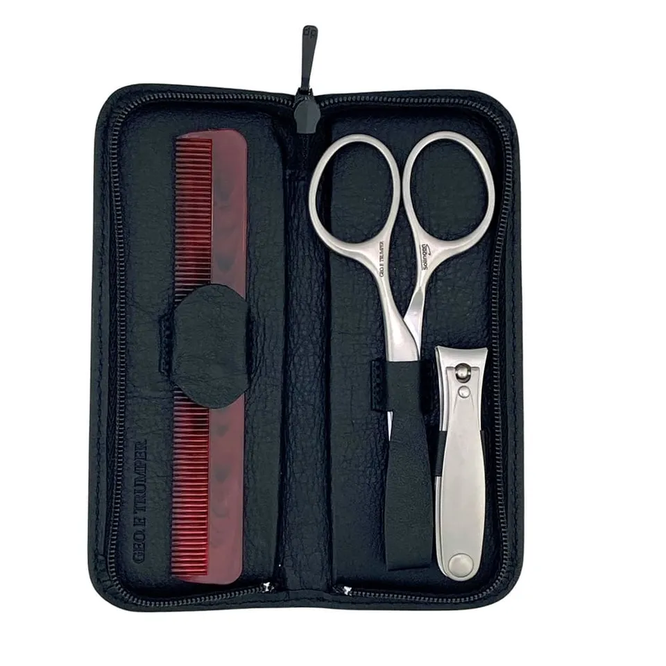 geo-trumper-heritage-black-3-teiliges-bart-schnurrbart-set image 1