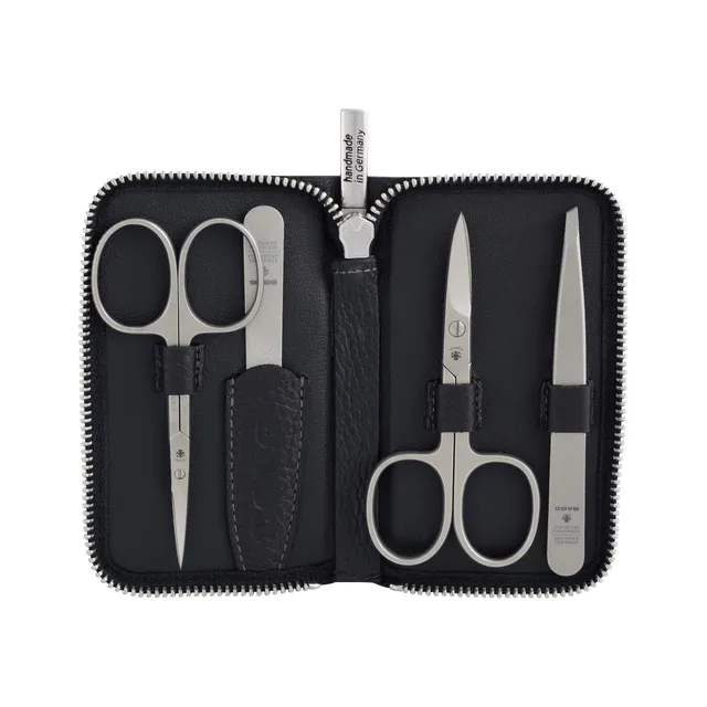 dovo-set-5-nagelpflegeset-4-teilig-im-lederetui image 1