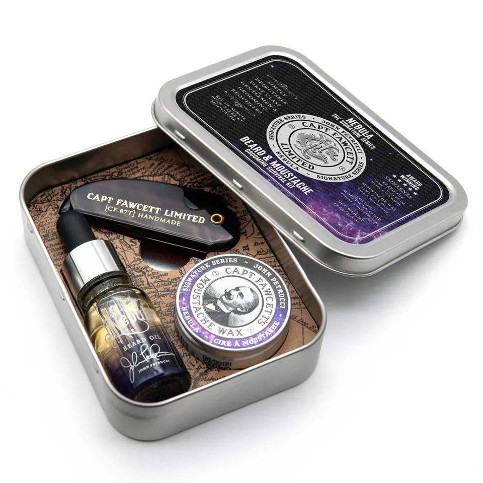 captain-fawcett-nebula-grooming-survival-kit-bart-l-schnurrbartwachs-kamm image 1