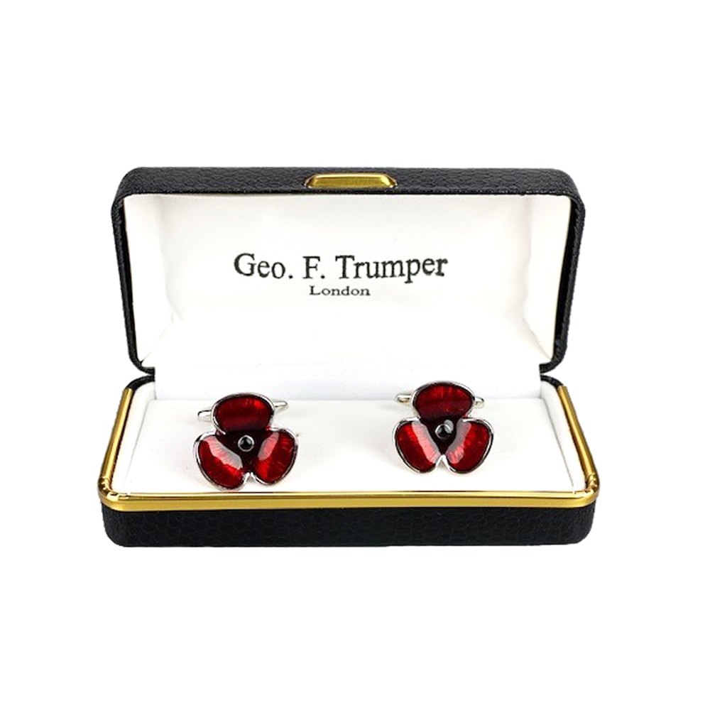 geo-trumper-poppy-manschettenkn-pfe-rot-in-geschenkbox image 1
