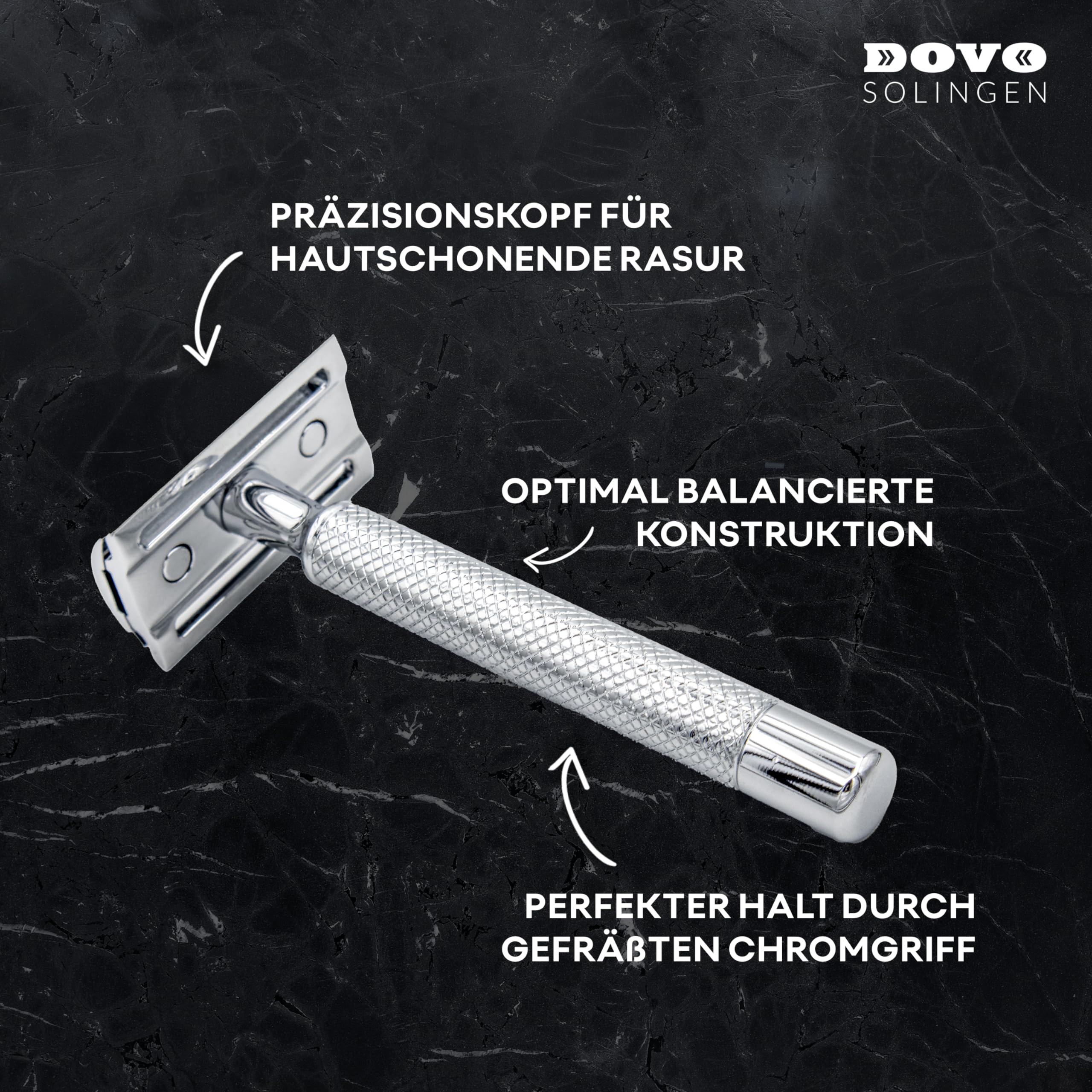 dovo-primo-rasierhobel-feines-muster-chrome-3 image 3