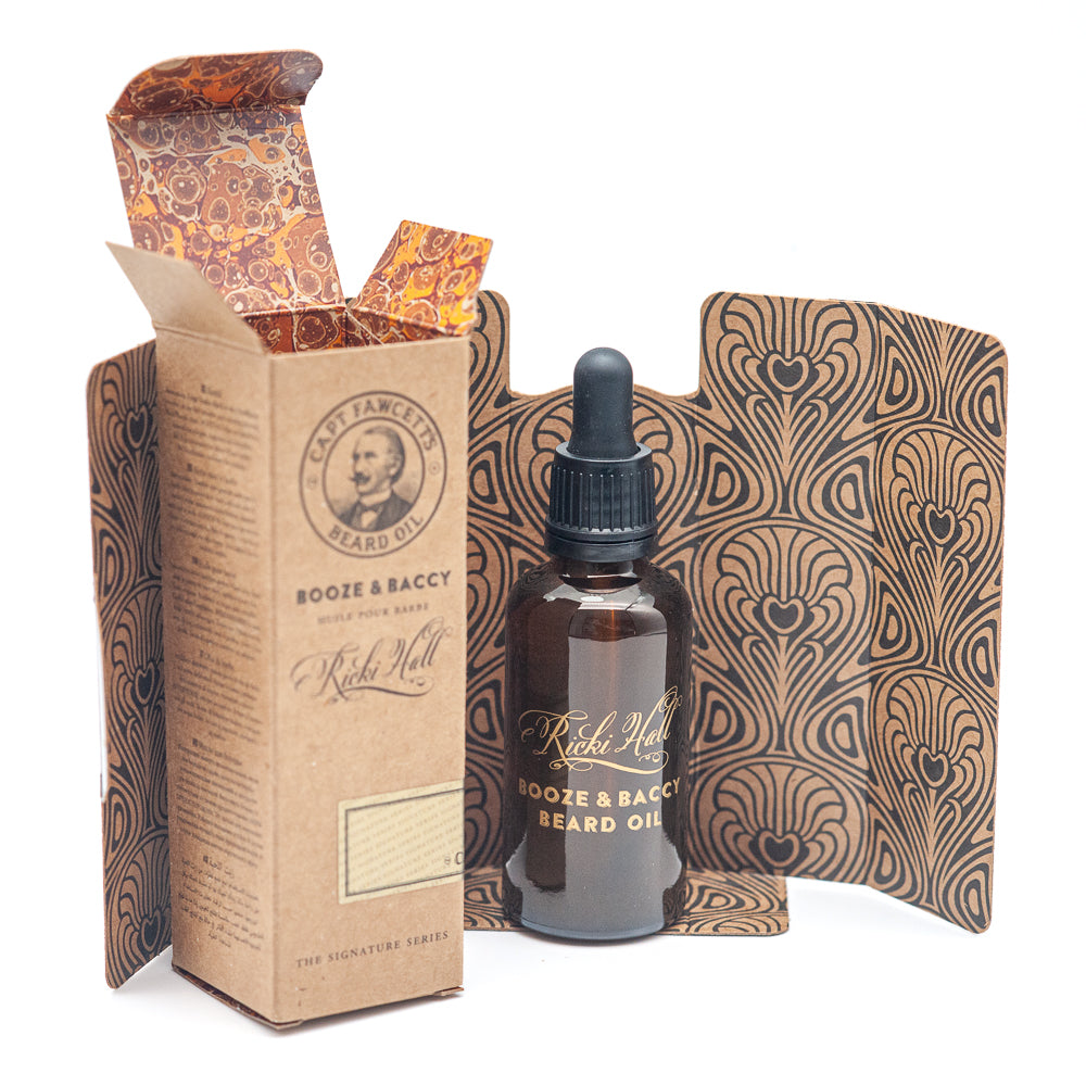 captain-fawcett-booze-baccy-beard-oil-50ml-ricki-hall-bart-l image 3