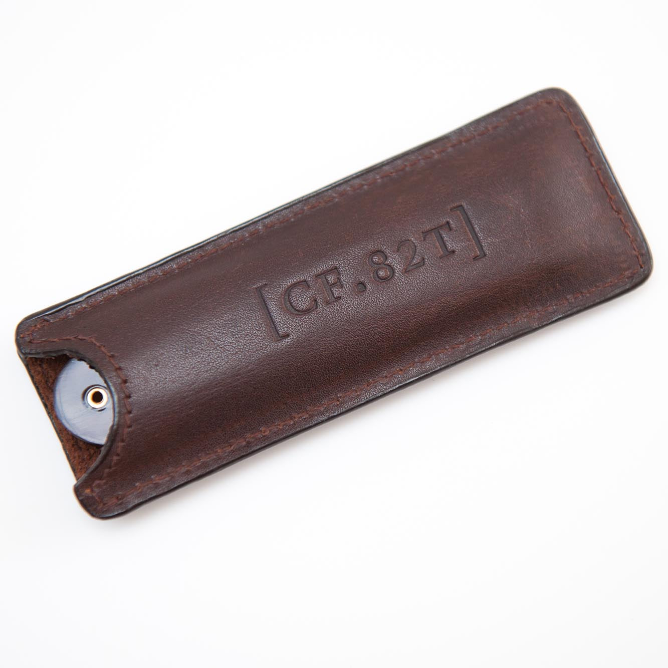 captain-fawcett-bartkamm-cf-82t-mit-lederetui-folding-pocket-beard-comb image 3