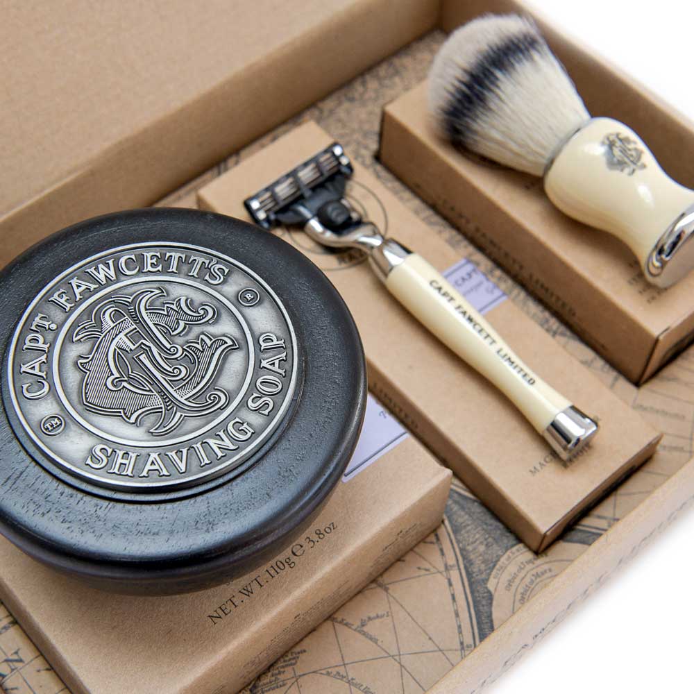 captain-fawcett-rasierset-safety-razor-rasierpinsel-rasierseife image 4