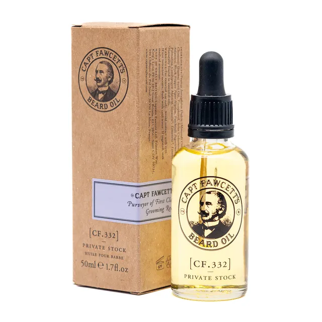 captain-fawcett-private-stock-beard-oil-50ml-bart-l-zeder-pfeffer image 1