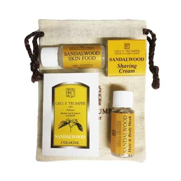 geo-trumper-sandalwood-sample-set-4-teiliges-sandelholz-probenset image 1